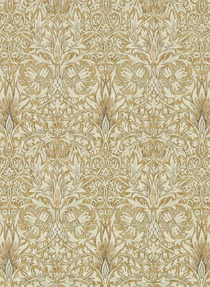 Tapete Snakeshead - Gold/ Linen