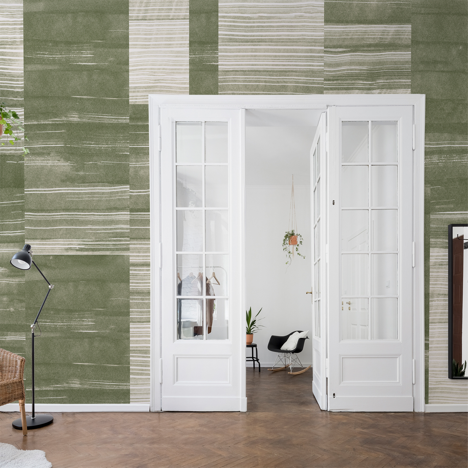Wandbild Earth Layers - Silvester