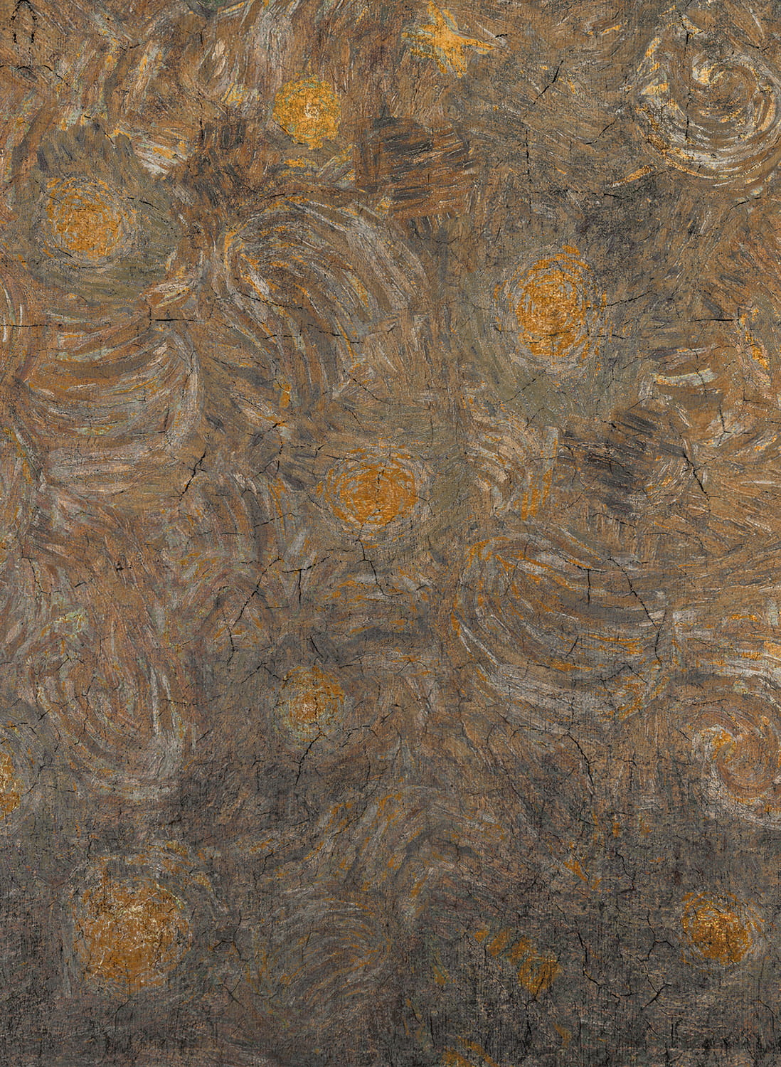 Wandbild Vincent - Wood