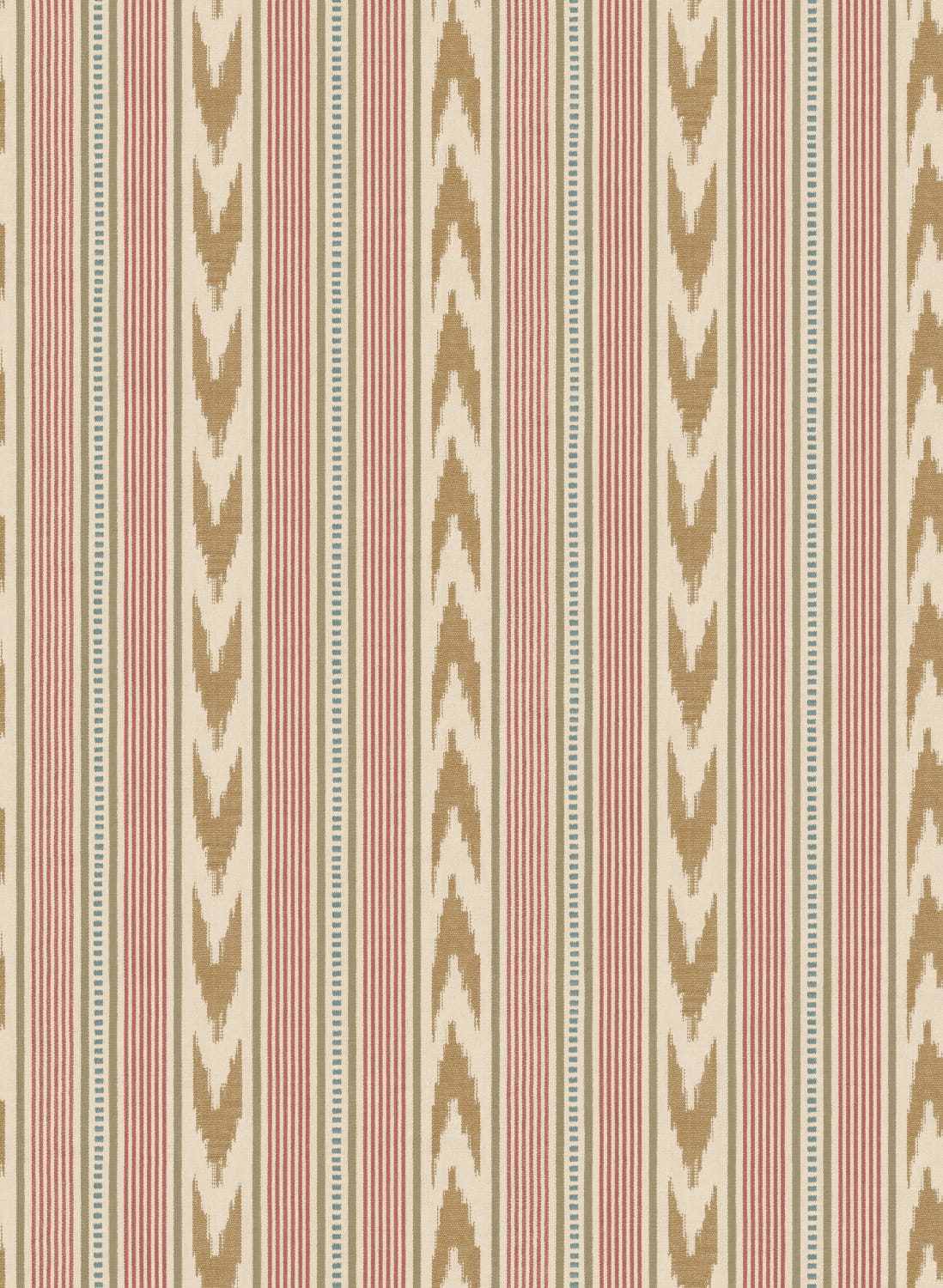 Tapete Newport Stripe - Old Red/ Sand