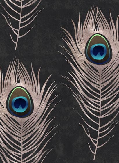 Tapete Peacock - WP20230