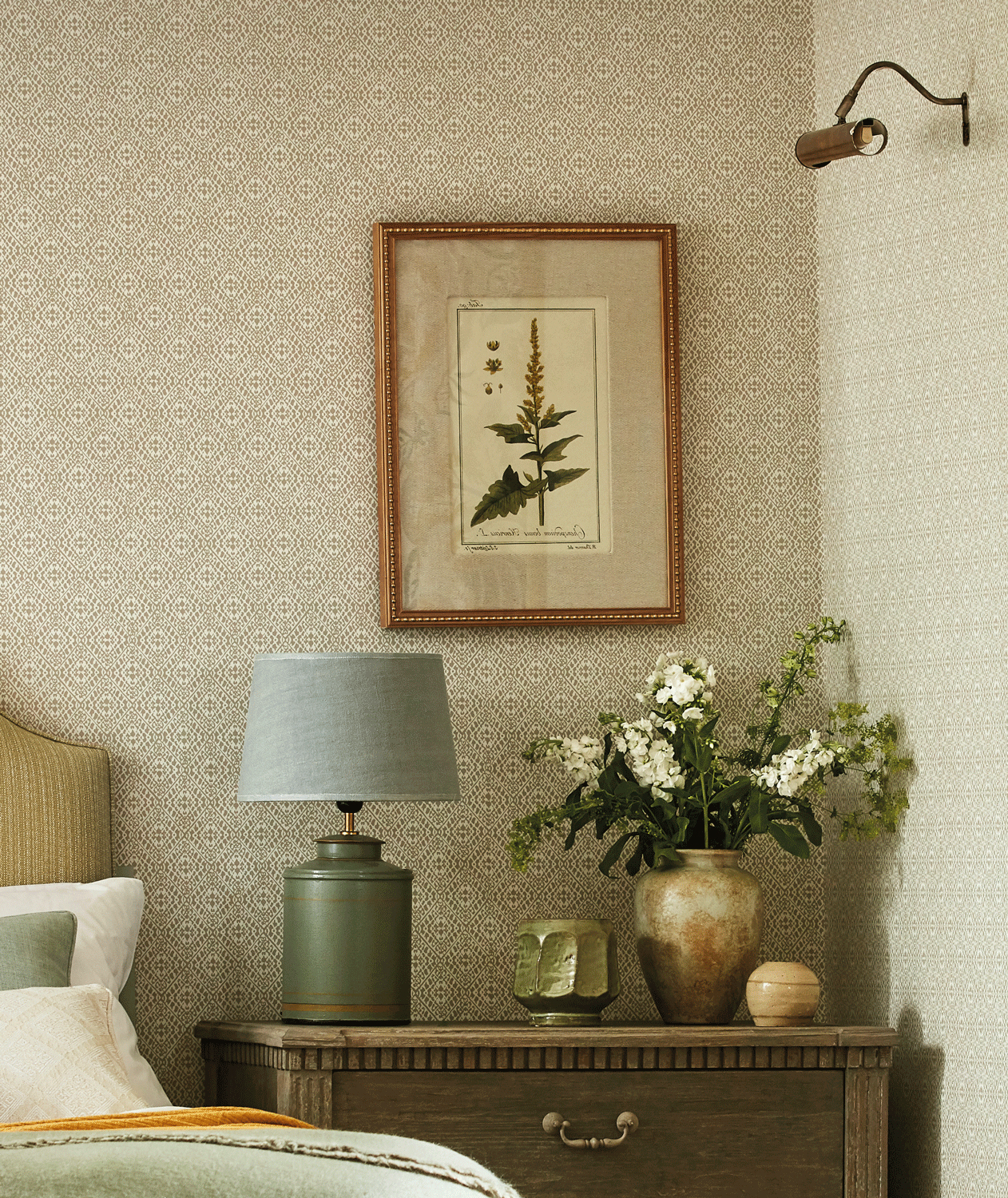 Tapete Pinjara Trellis - Linen