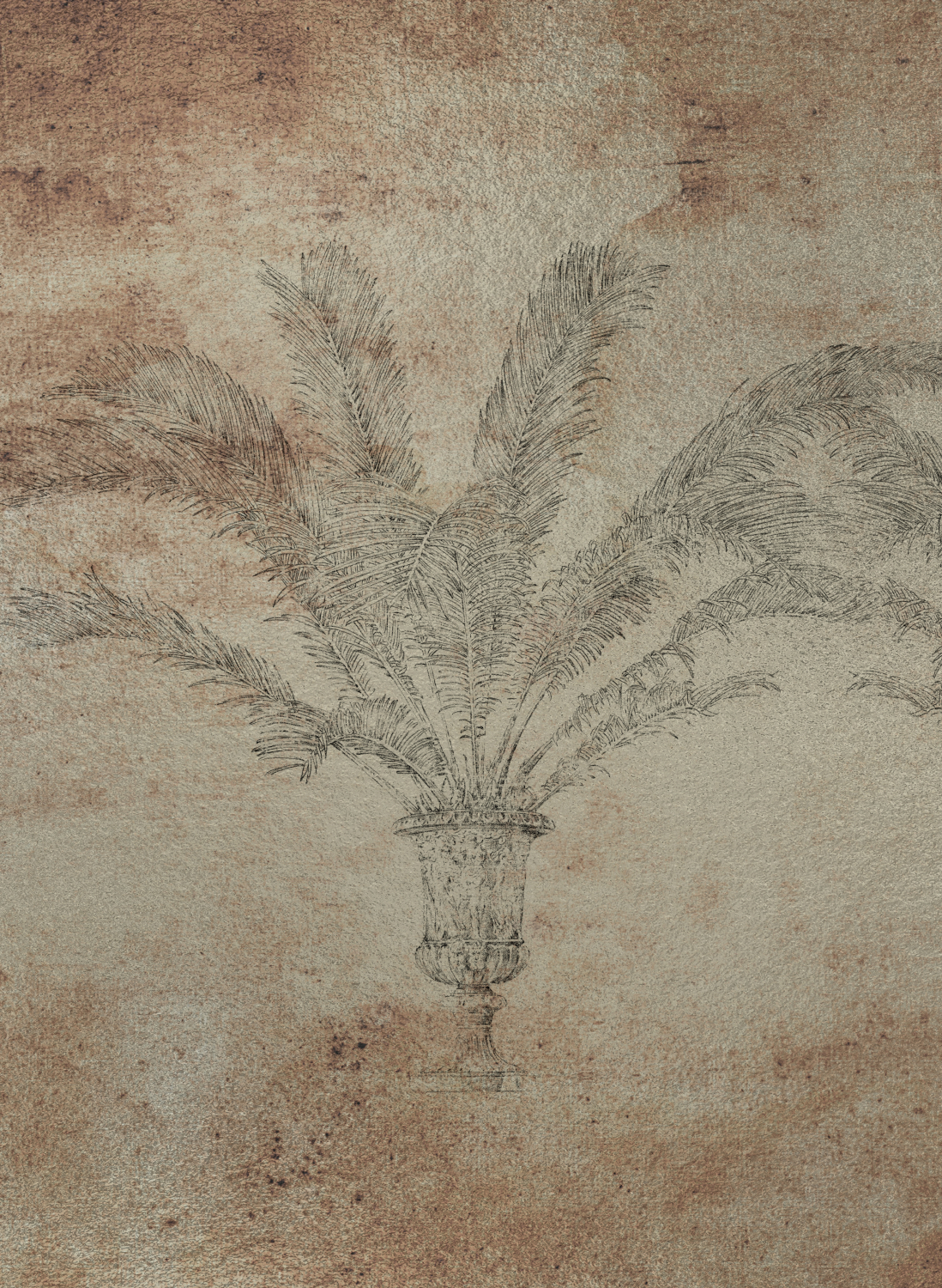 Wandbild Palma - Silver
