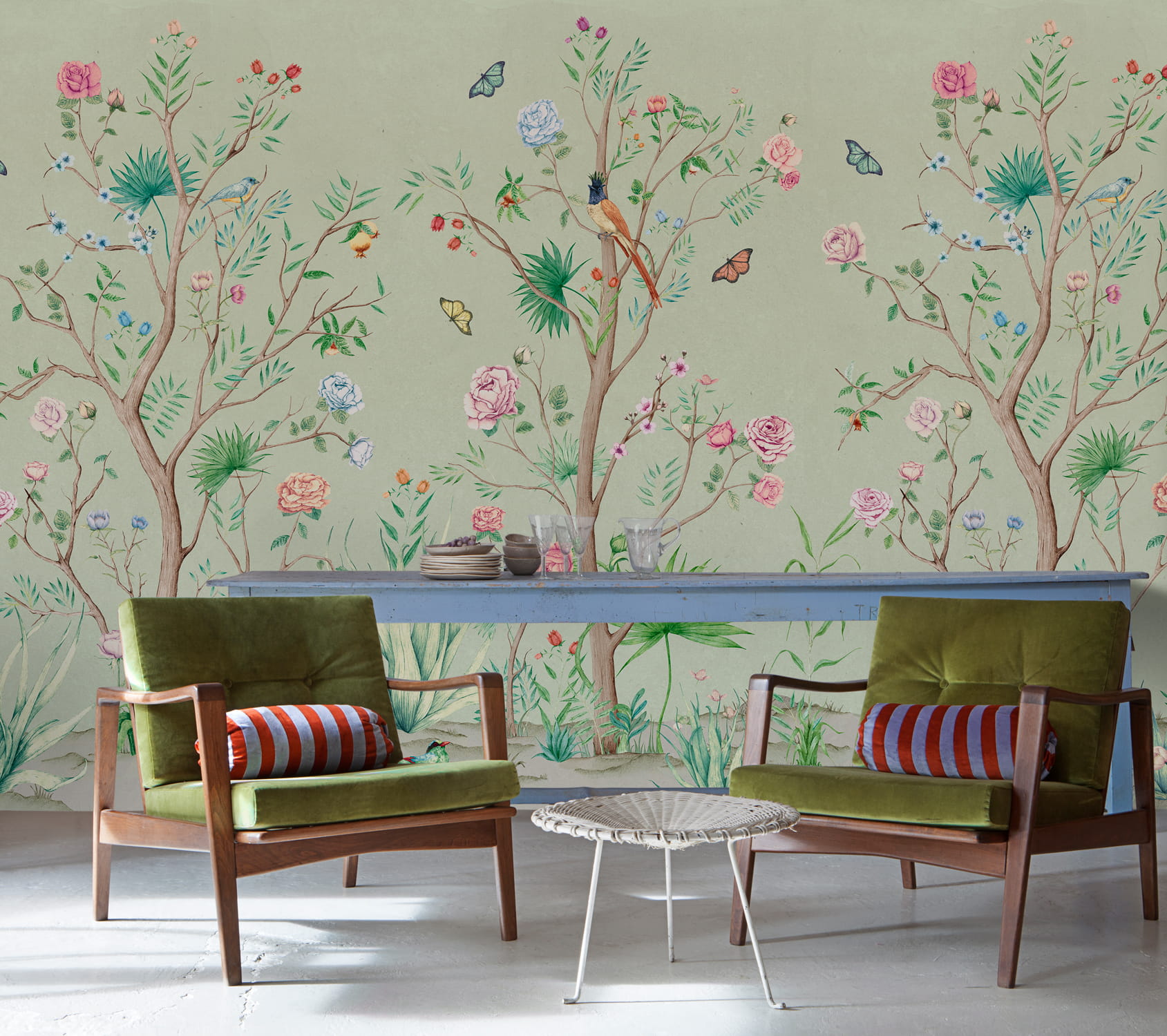 Wandbild Peonies - Aloe