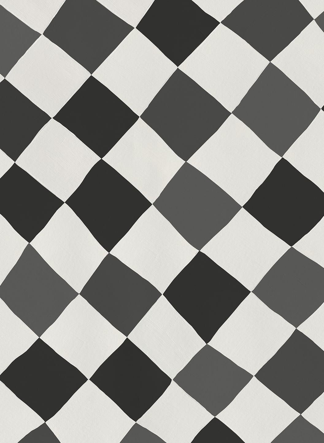 Wandbild Tremble - Black/ White