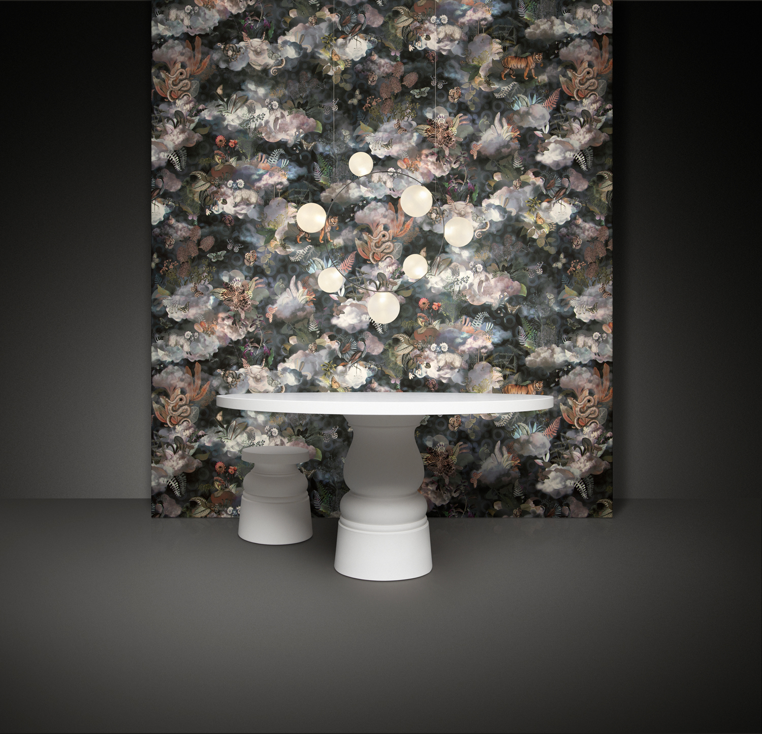 Tapete Memento Moooi Medley - Dusk