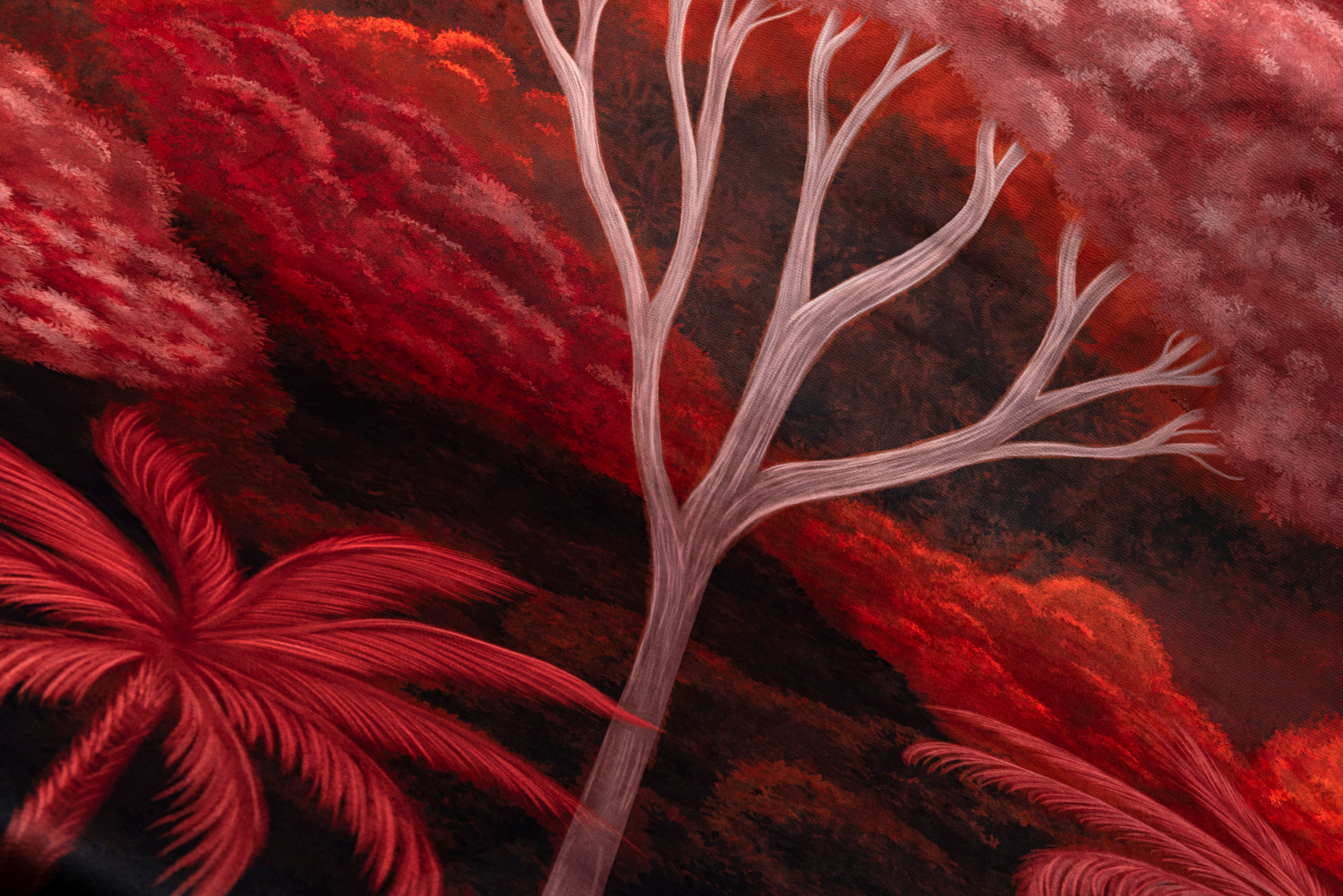 Wandbild Ciel Tropical - Bright Pimento