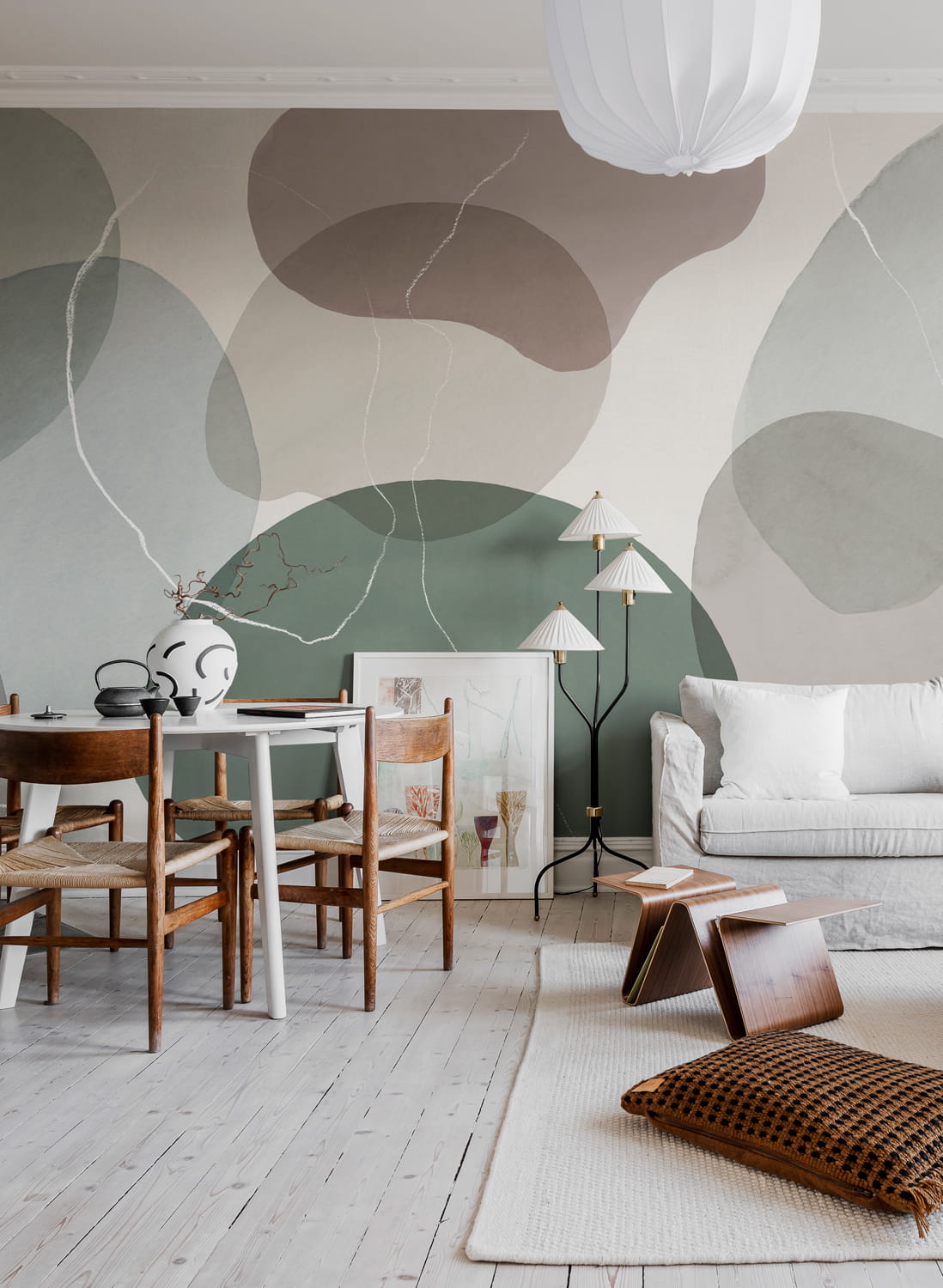 Wandbild Floating - Soft