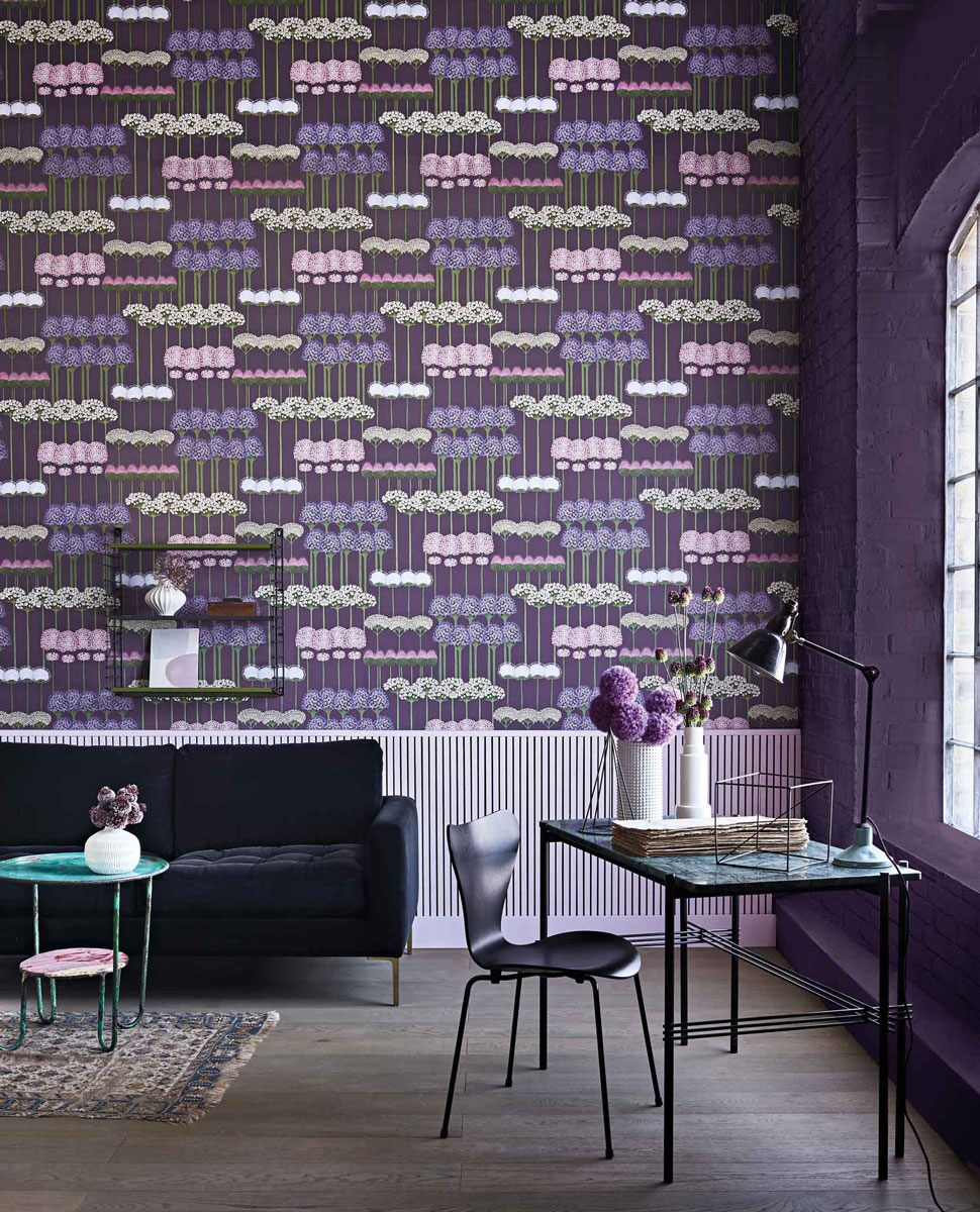 Tapete Allium - Purples
