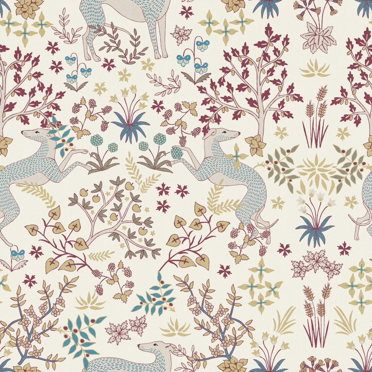 Wandbild Whippet - 9581W
