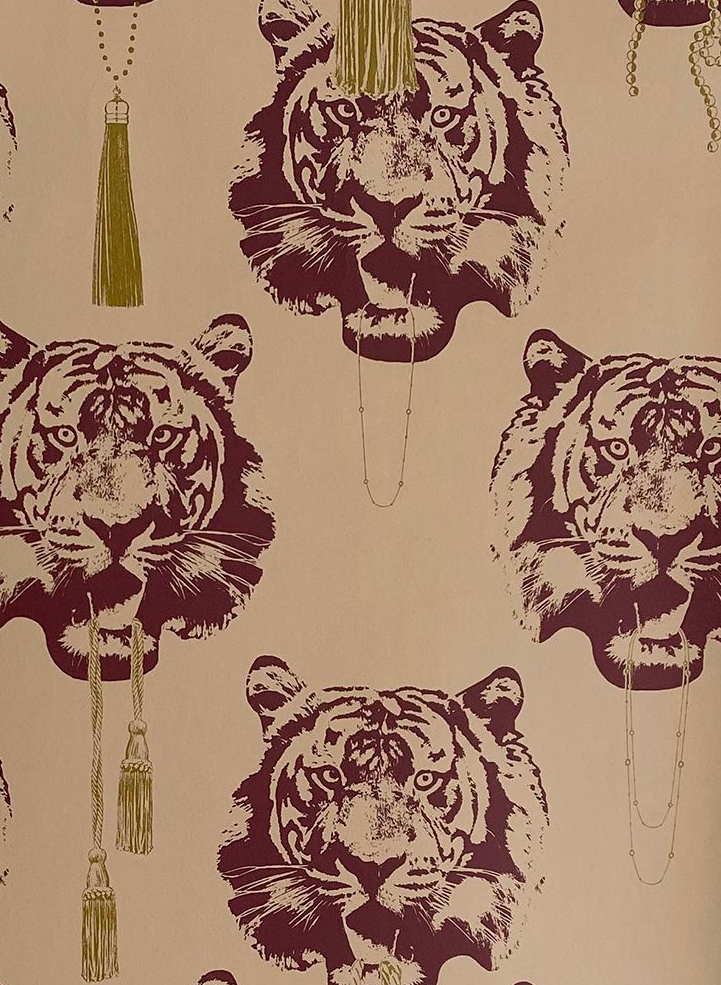 Tapete Coco Tiger - Champagne