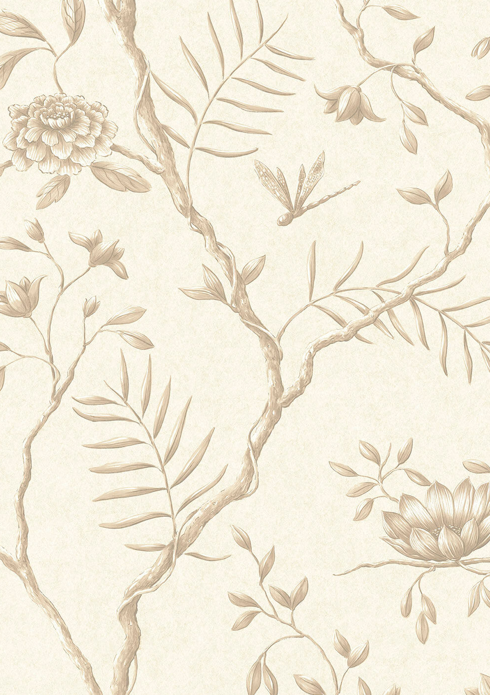 Wallpaper Jasper Peony - Mocha