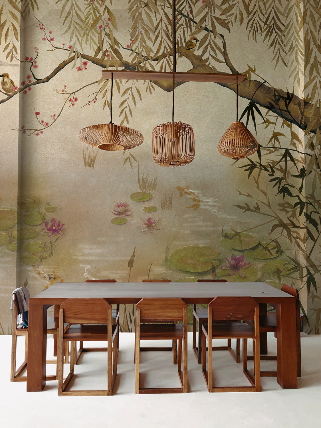 Wandbild Lotus - Clow