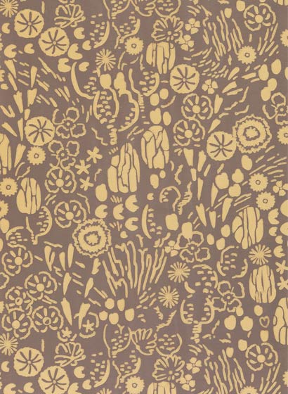 Tapete Atacama - Mahogany/ Gold