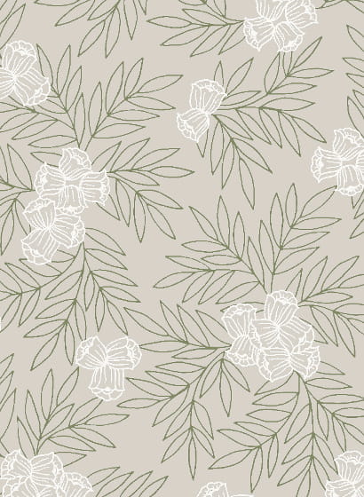Wallpaper Muguets - Fonte des neiges