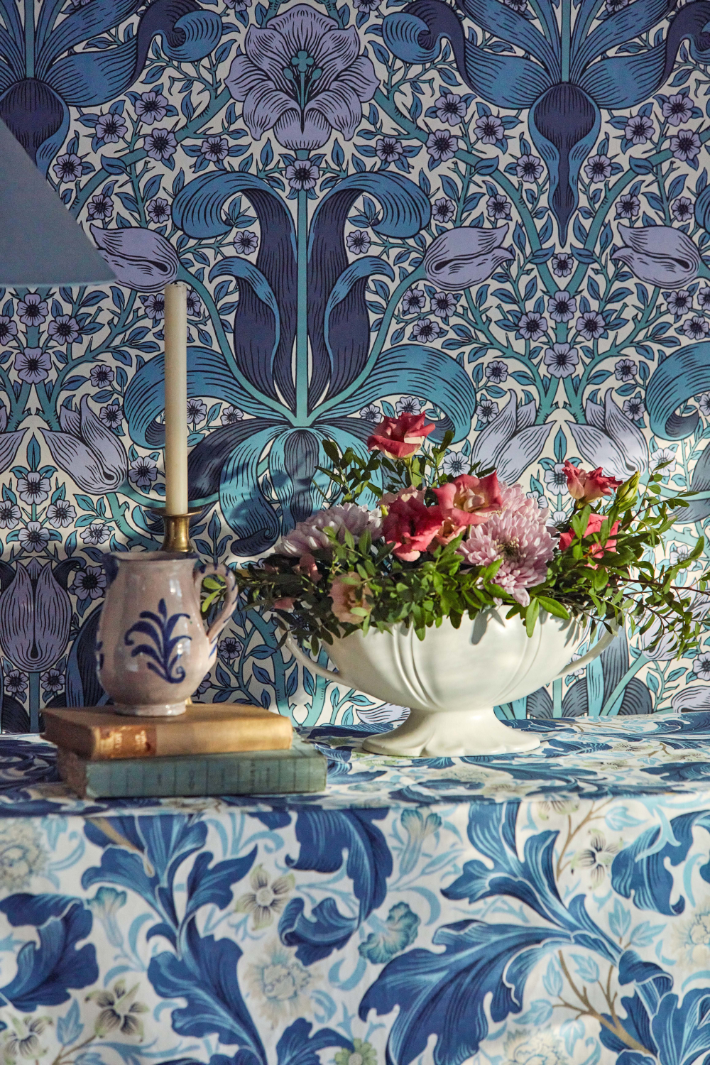 Tapete Spring Thicket - Indigo/ Lilac