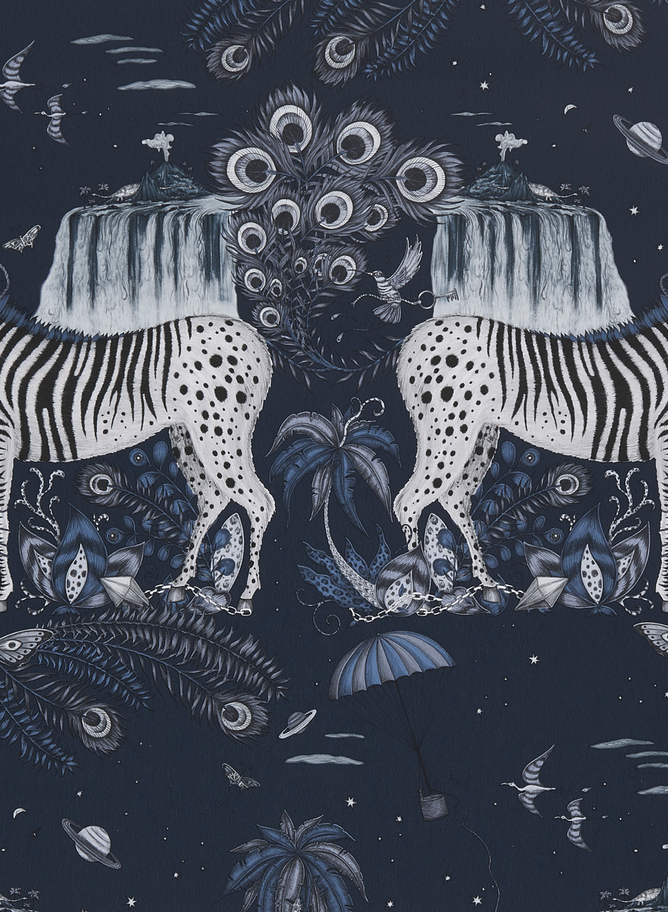 Tapete Lost World - Navy