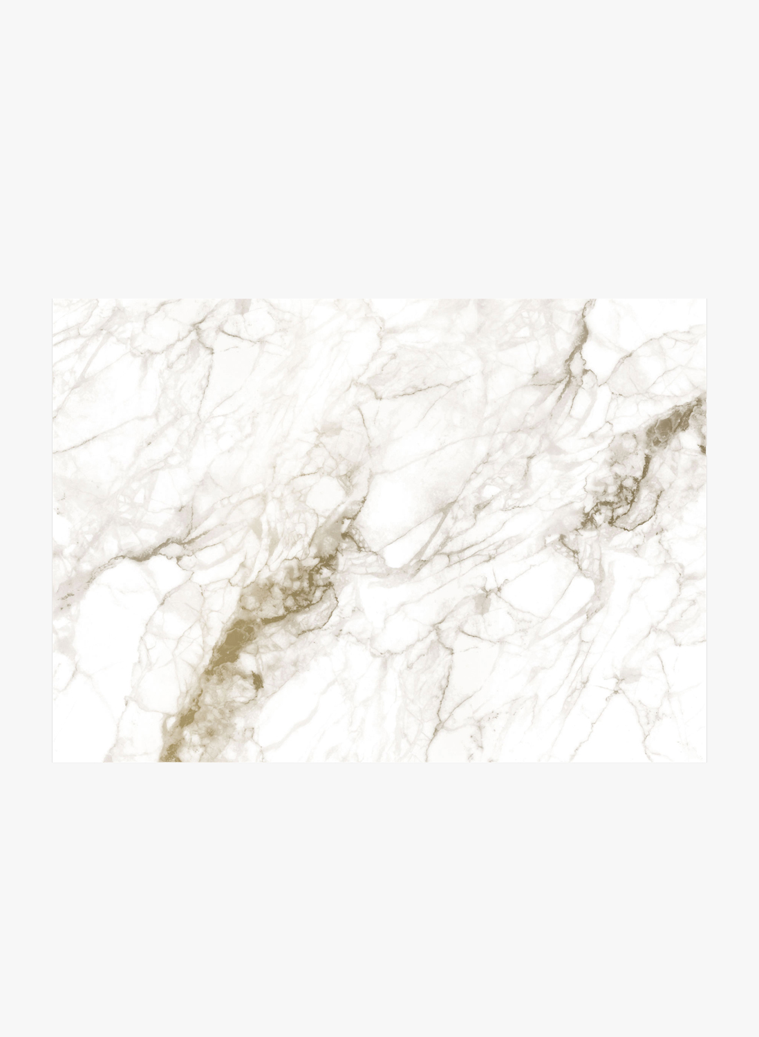 Wandbild Golden Marble Gold 7 - XL