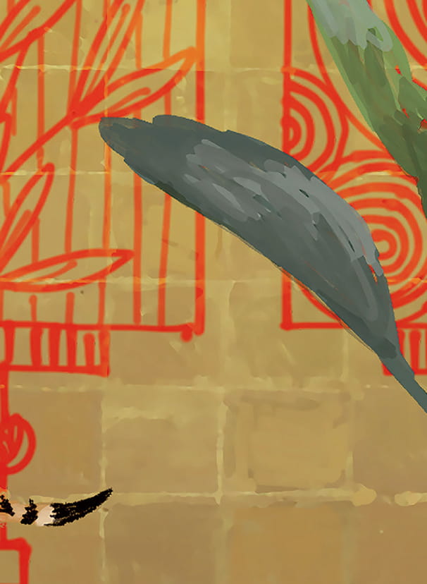 Wandbild Un Conte Fantastique - Panel 6