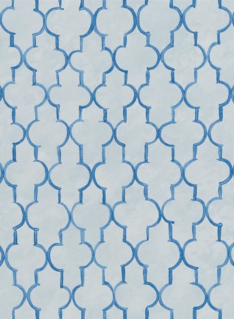 Tapete Pergola Trellis - Cobalt