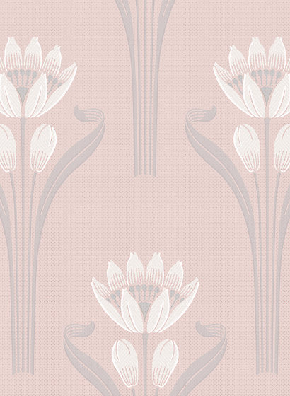 Tapete Tulipes - Rose