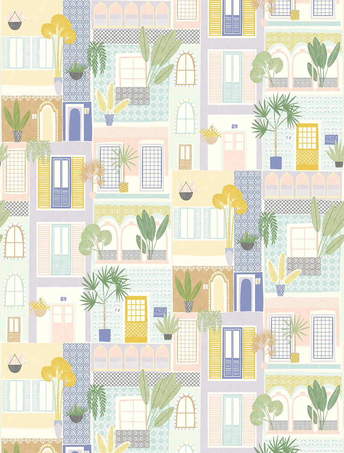 Wandbild Windows - Lilac