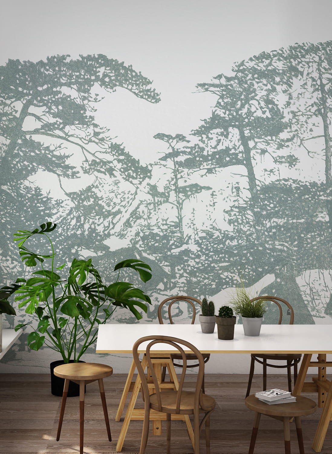 Wandbild Ginkesai