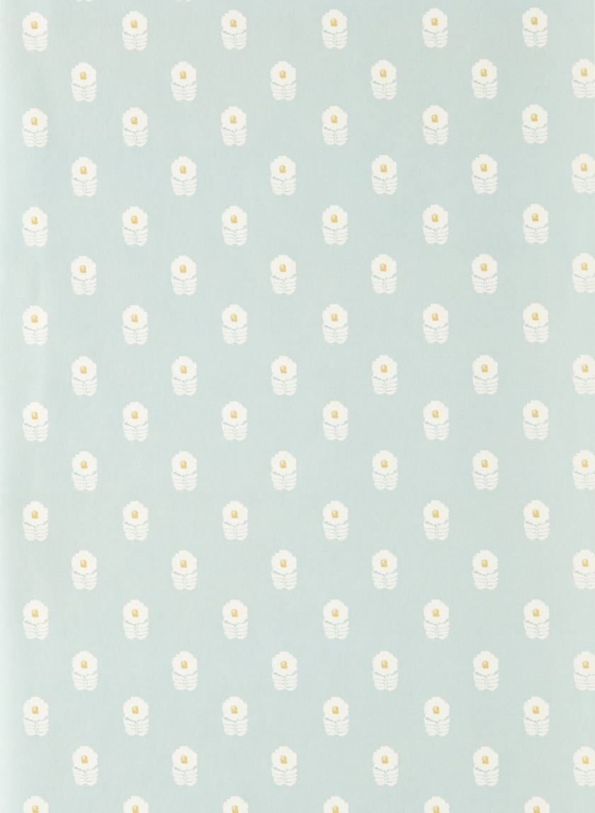 Tapete Ditsy Daisy - Powder Blue