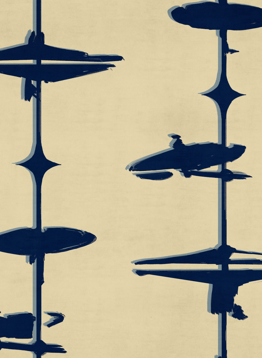 Tapete Hi Hats - WP30235