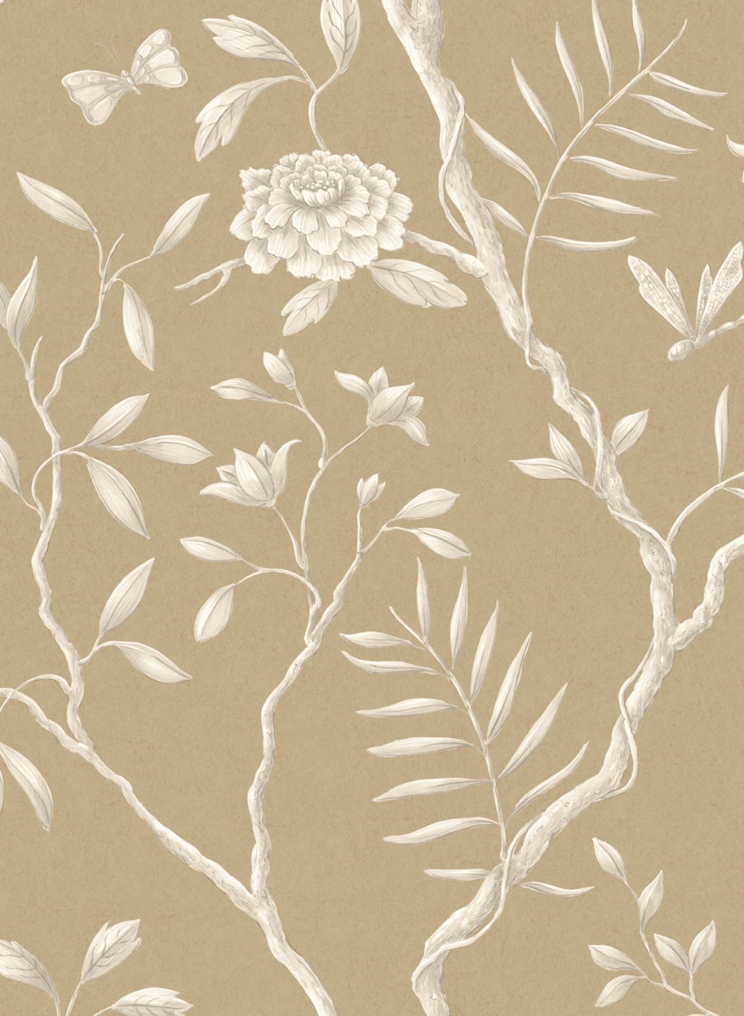 Wallpaper Jasper Peony - Ginger