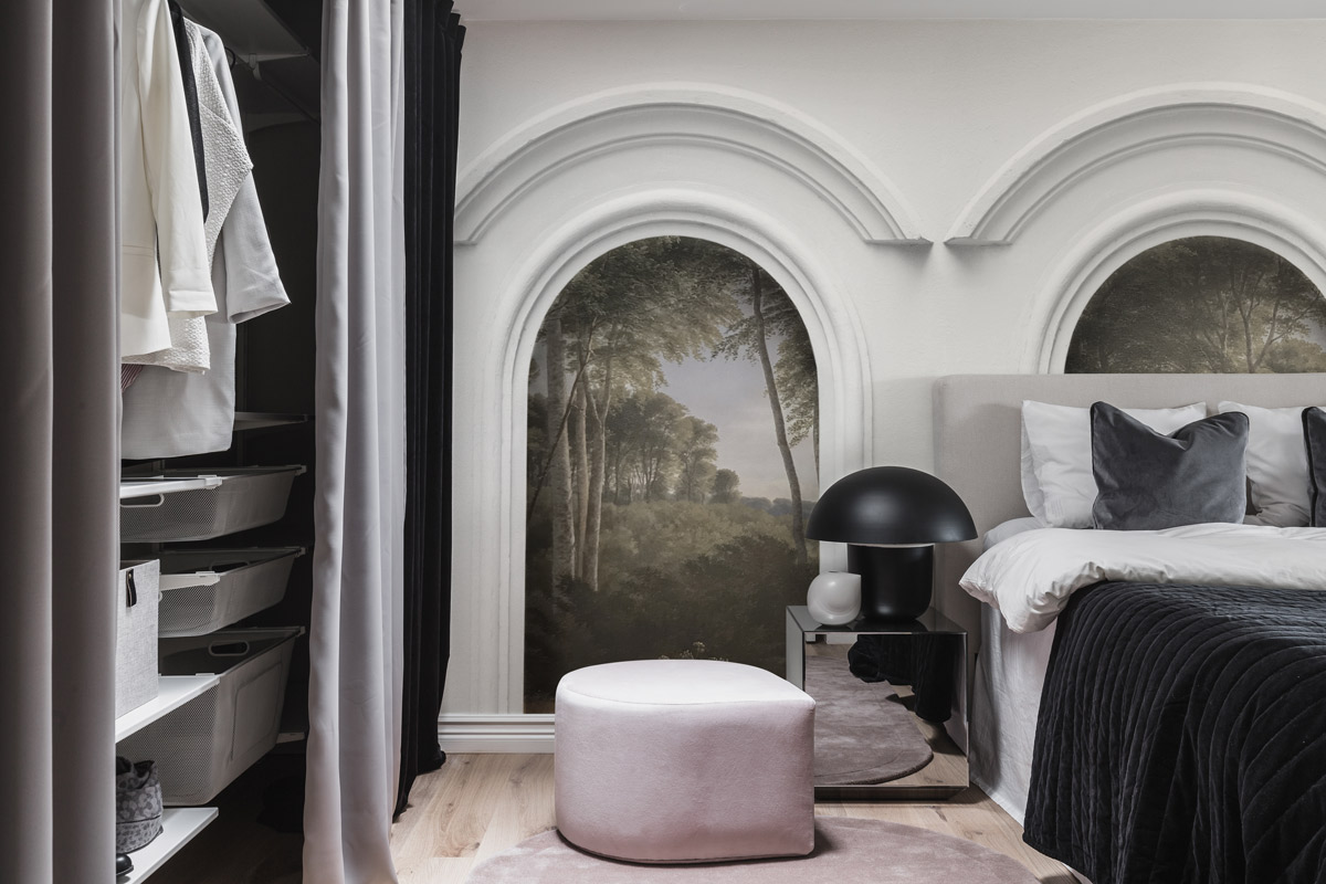 Wandbild Forest Vaults