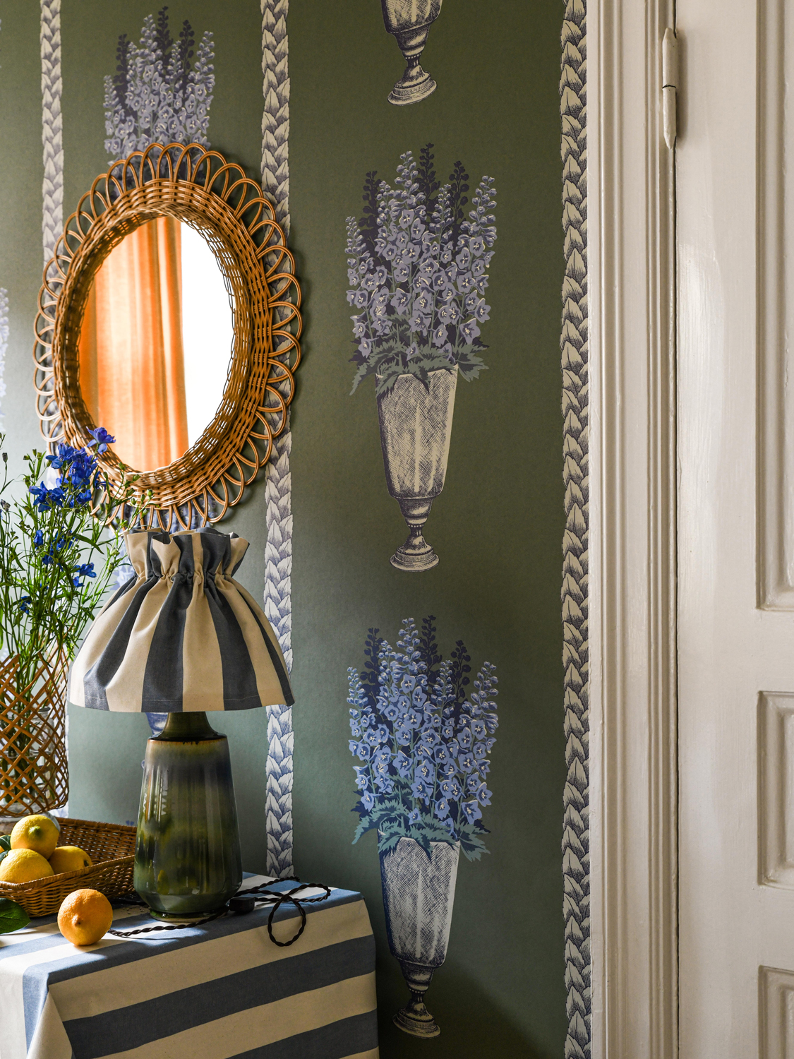 Tapete Delphinium - Arbour Green