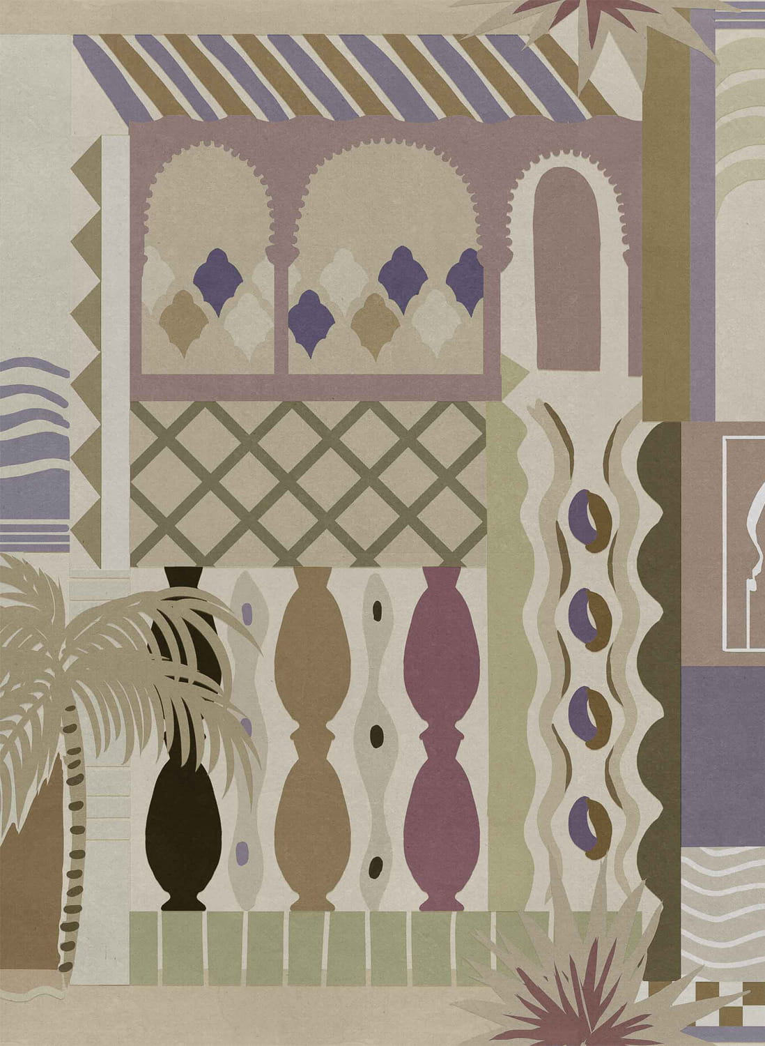 Tapete Majorelle - Sand