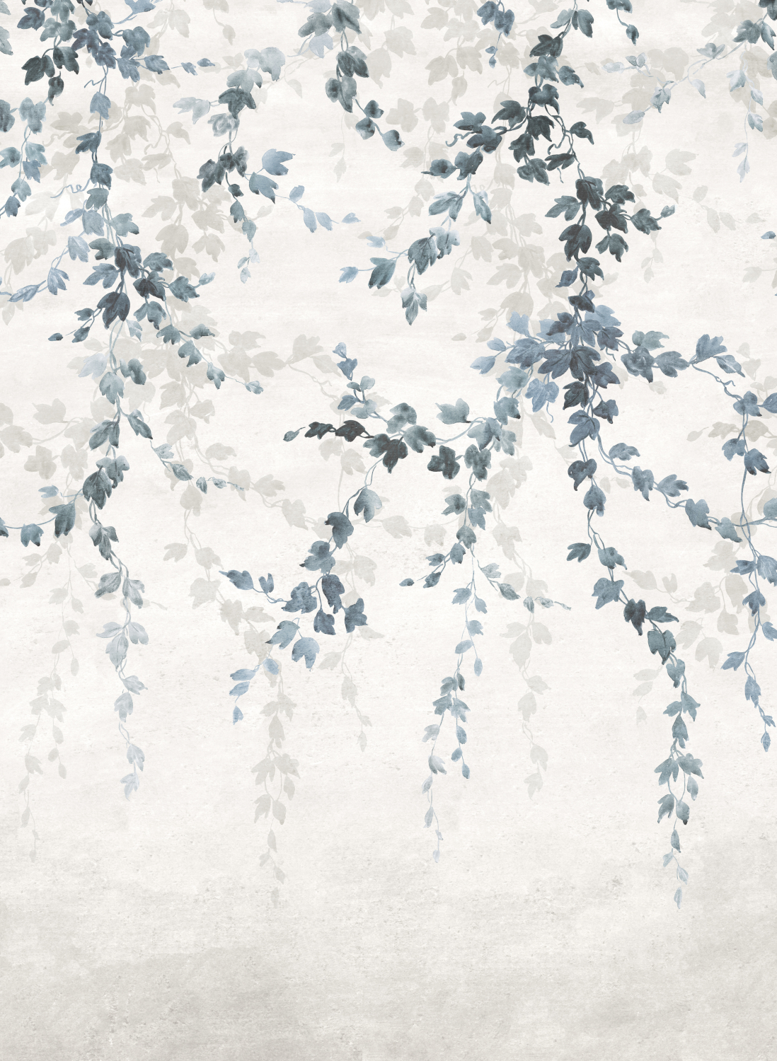 Wandbild Vine Shadow - Blue