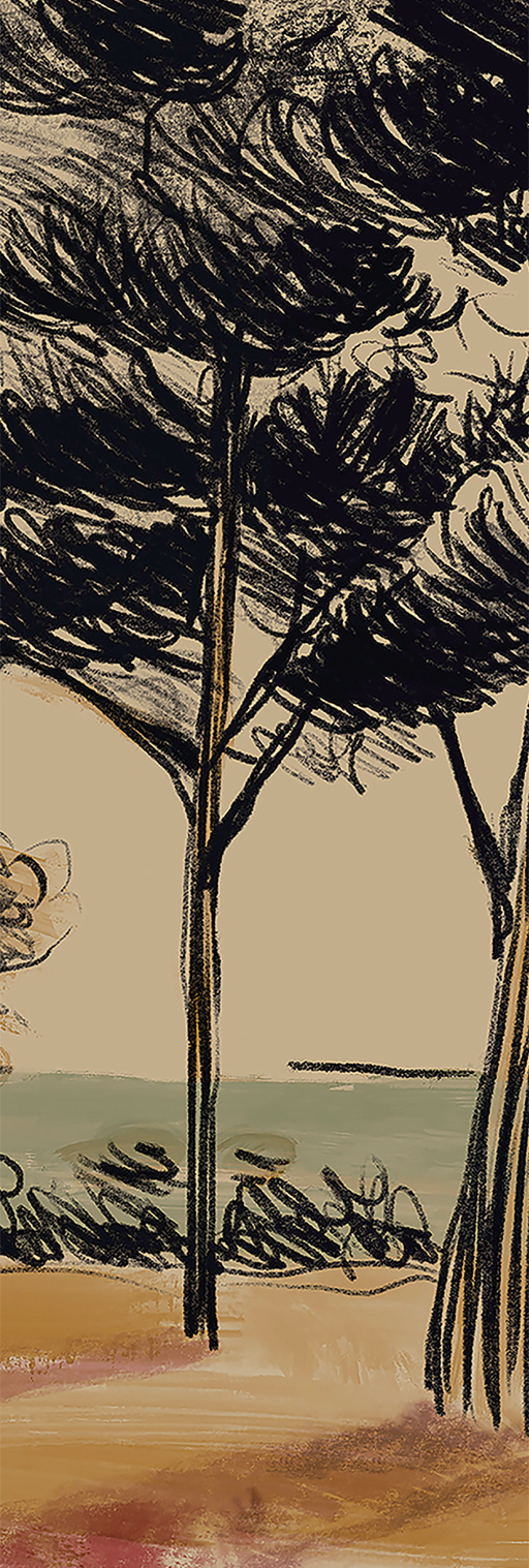 Wandbild Hors Saison - Panel 5