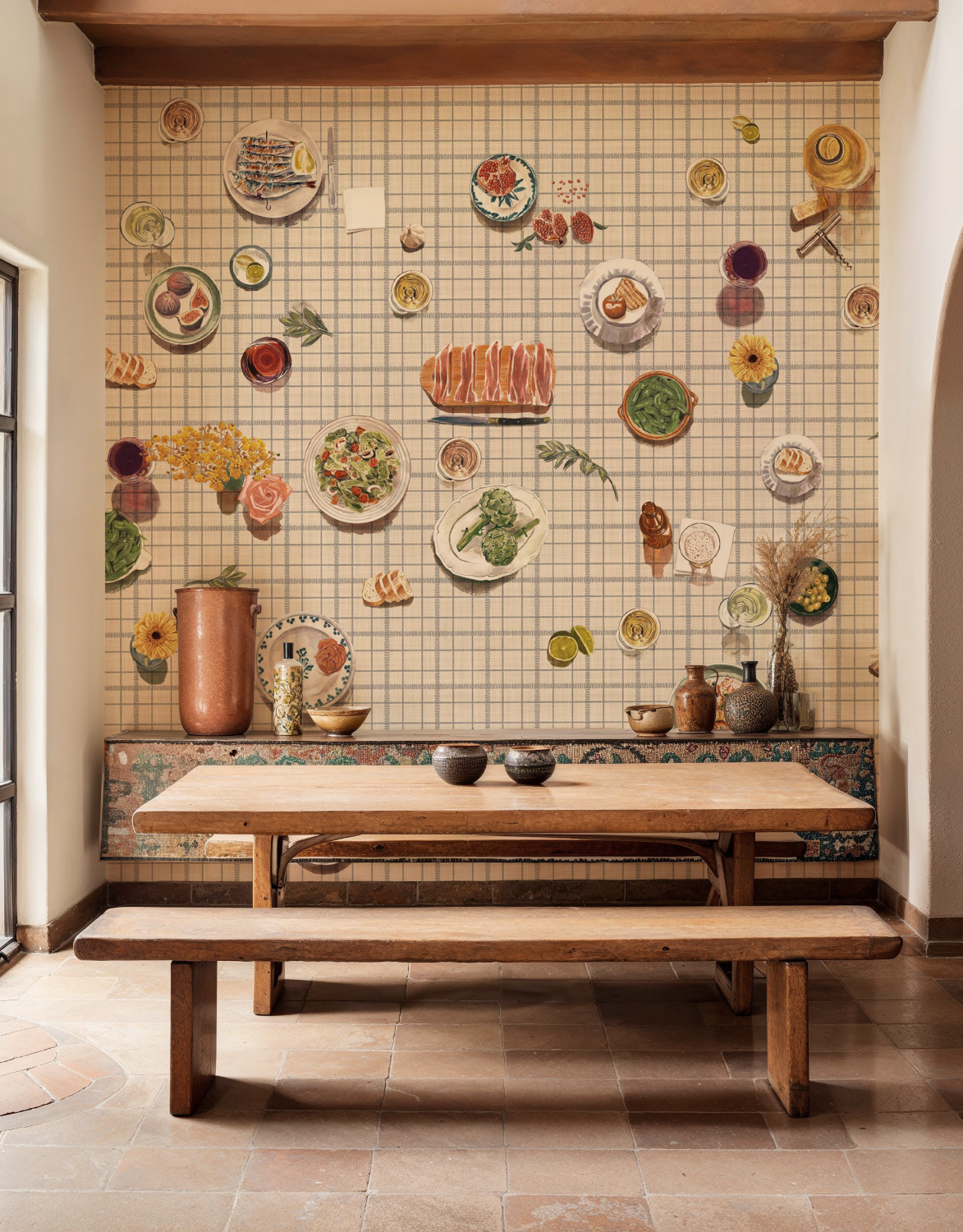 Wandbild Tapeo - Squares