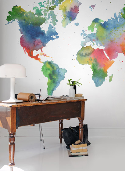 Wandbild Rainbow/Dusky World