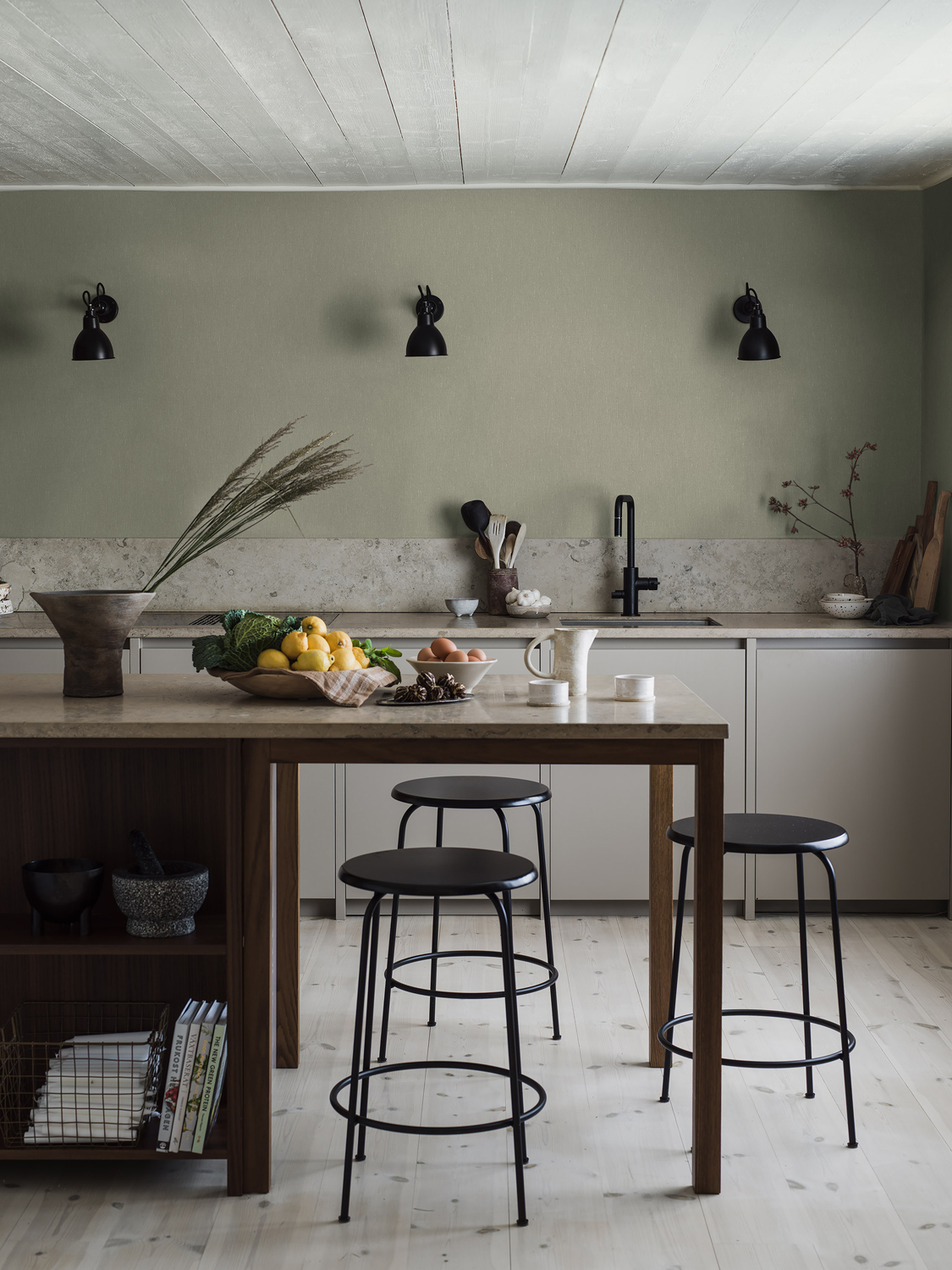 Tapete Linen - Soft Olive