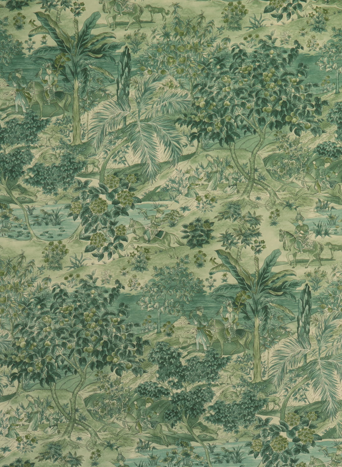 Tapete Ramayana - Emerald