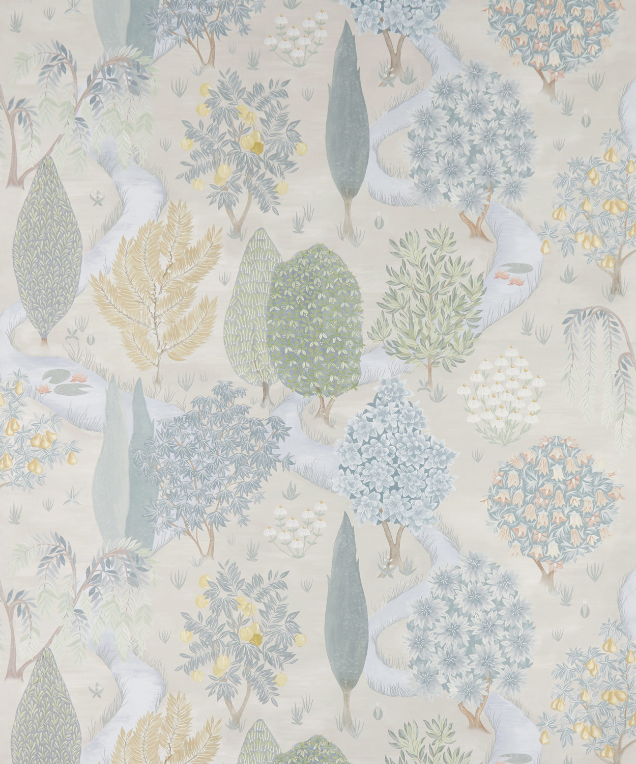 Tapete Enchanted Wood - Pewter