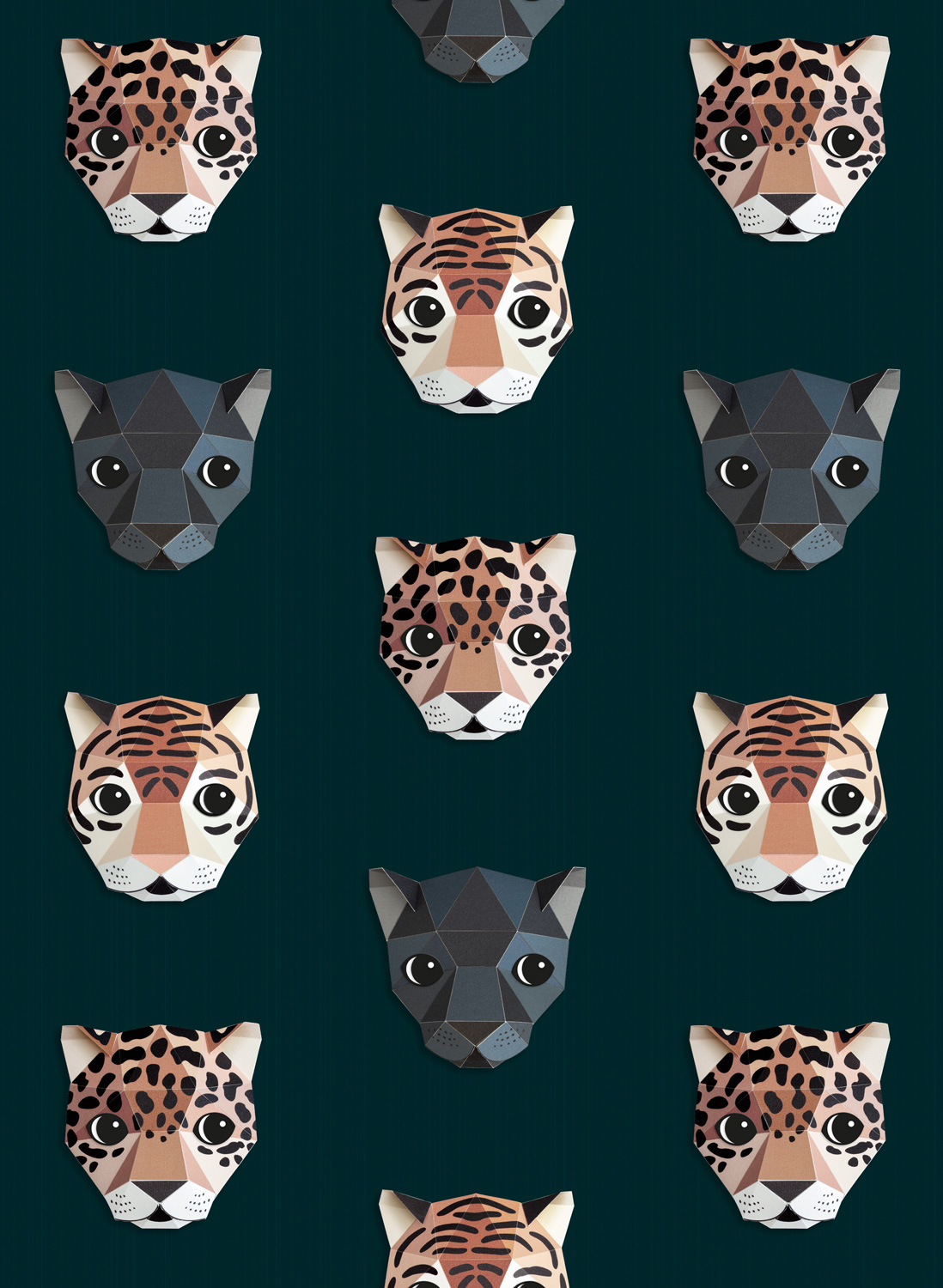 Tapete Panthera - Dark