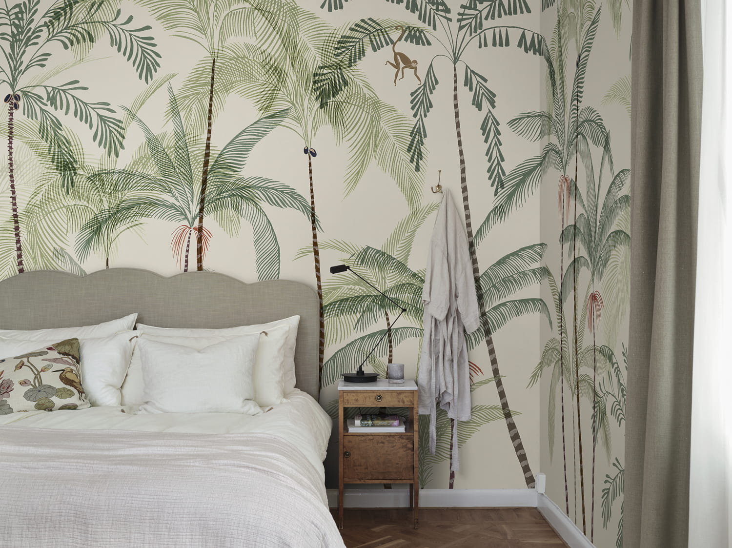 Wandbild Louie - green
