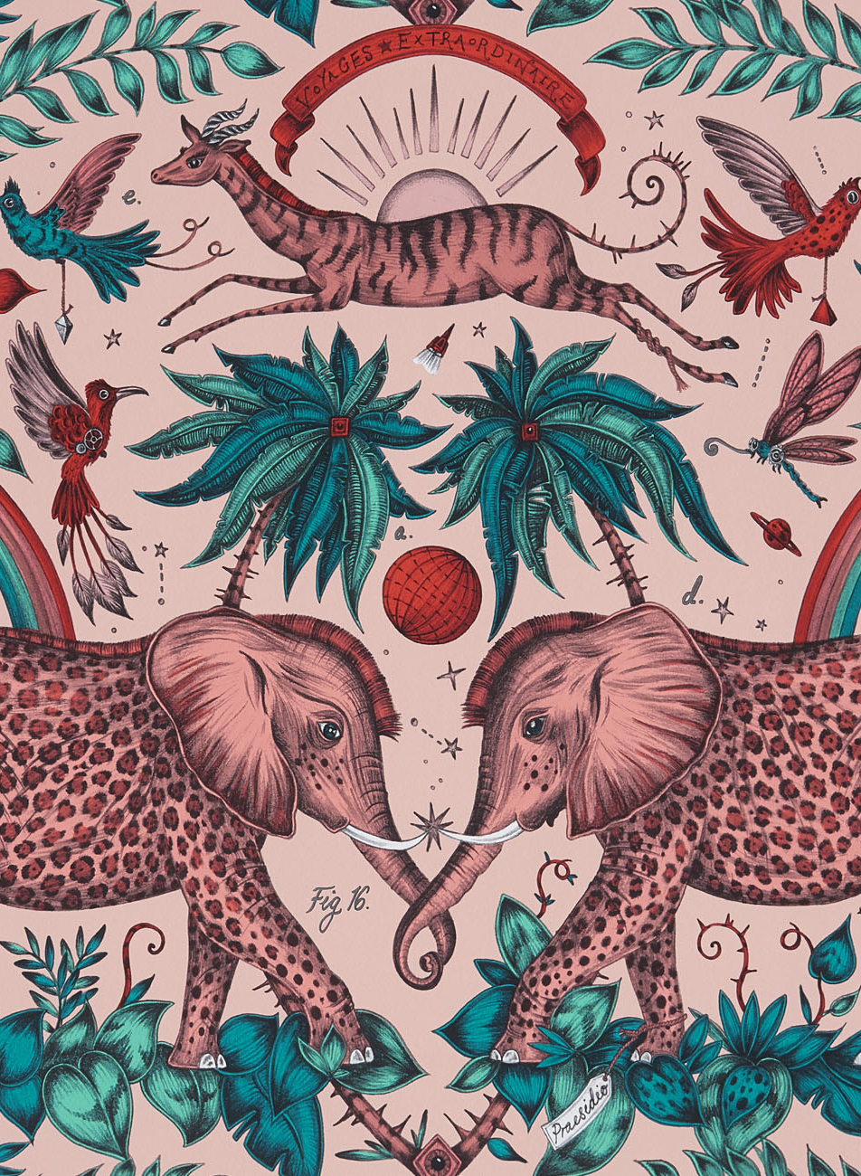 Tapete Zambezi - Pink