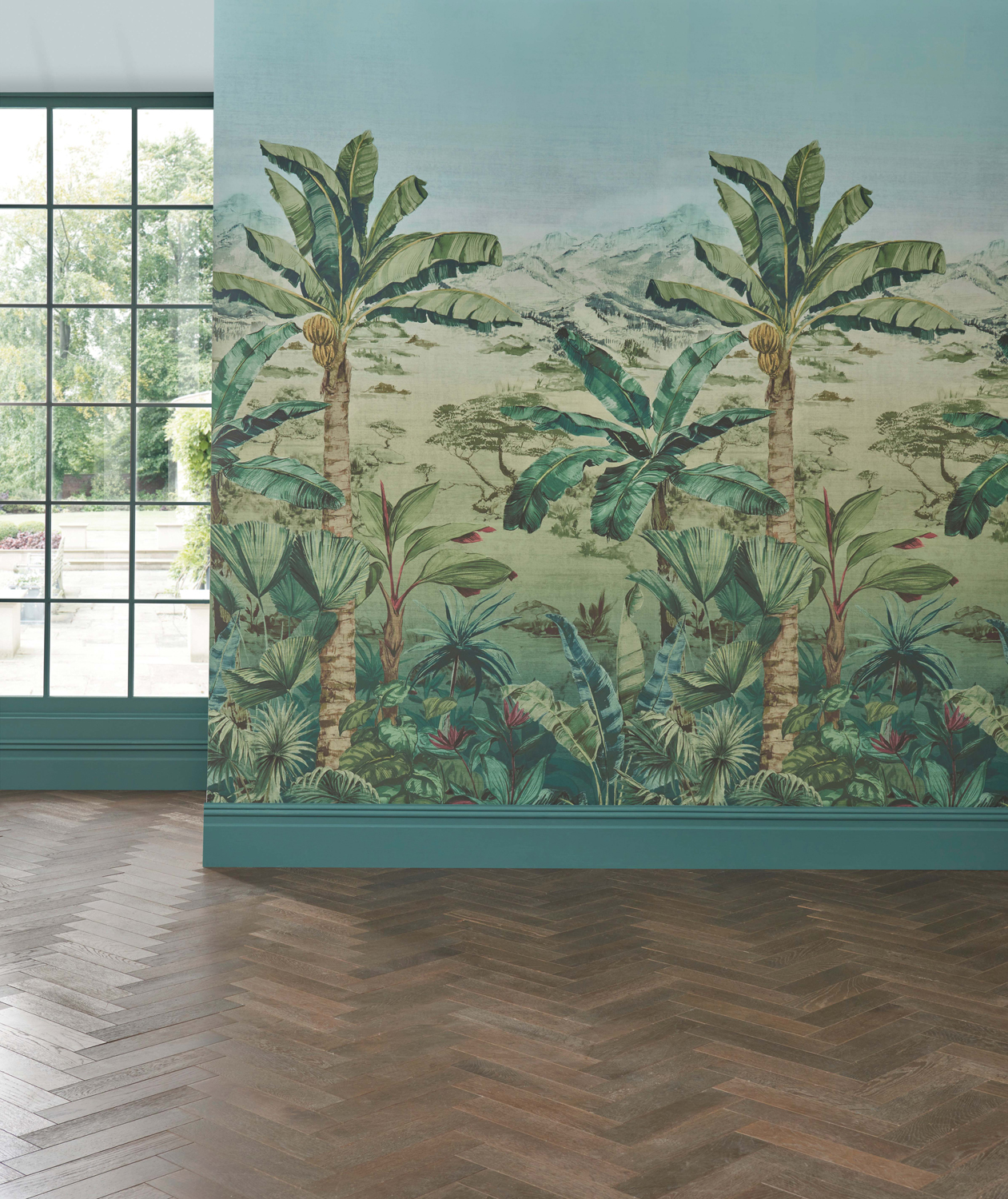 Wandbild Martinique - Leaf Green