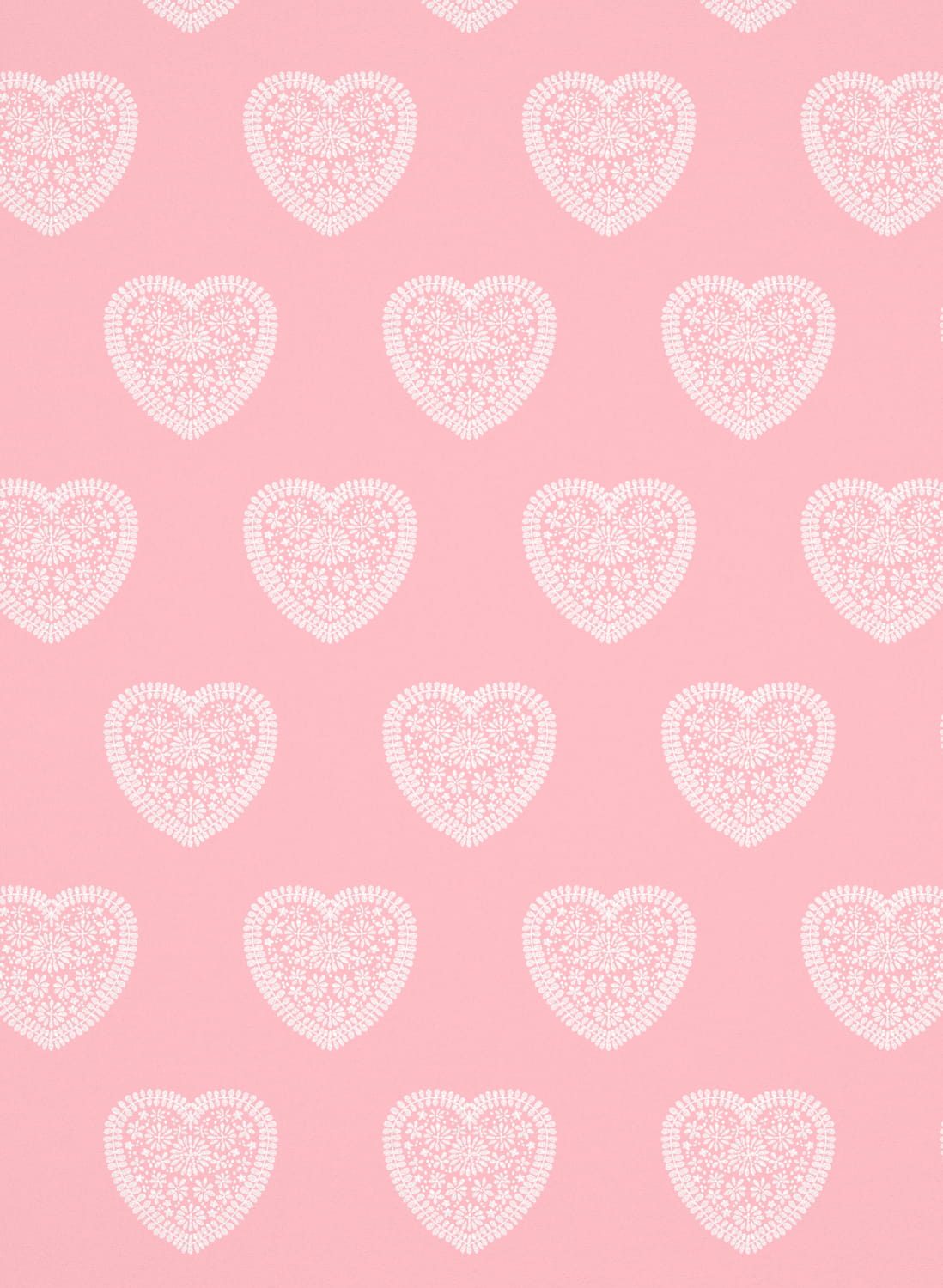 Tapete Sweet Heart - Soft Pink