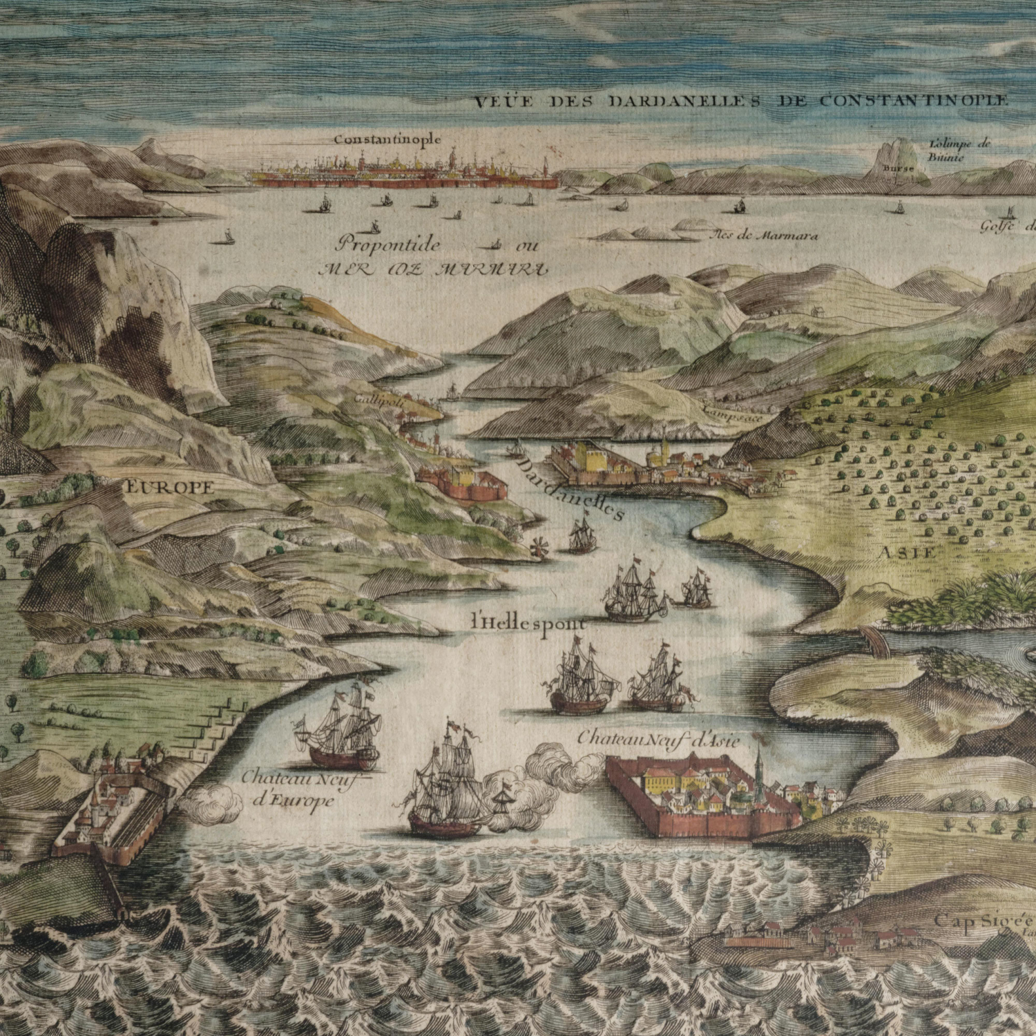Wandbild Constantinople - Schco