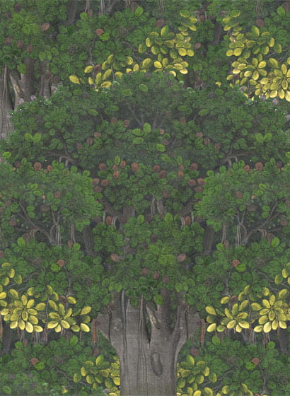 Tapete Savage Leaves - WP20466