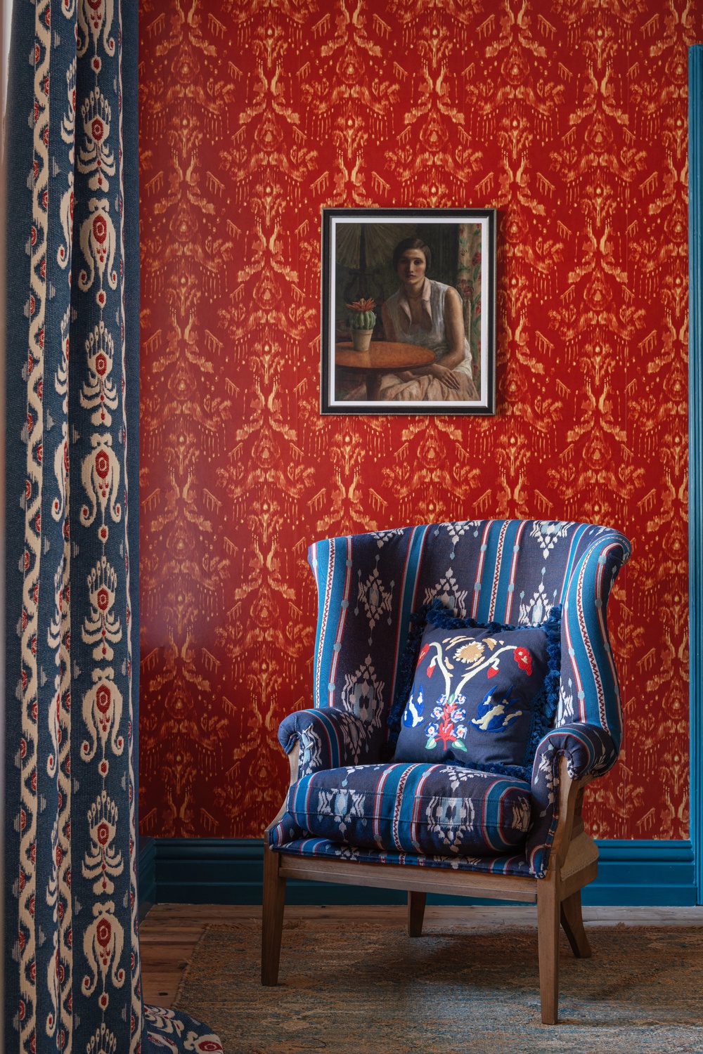 Tapete Ancestral Ikat - Copper