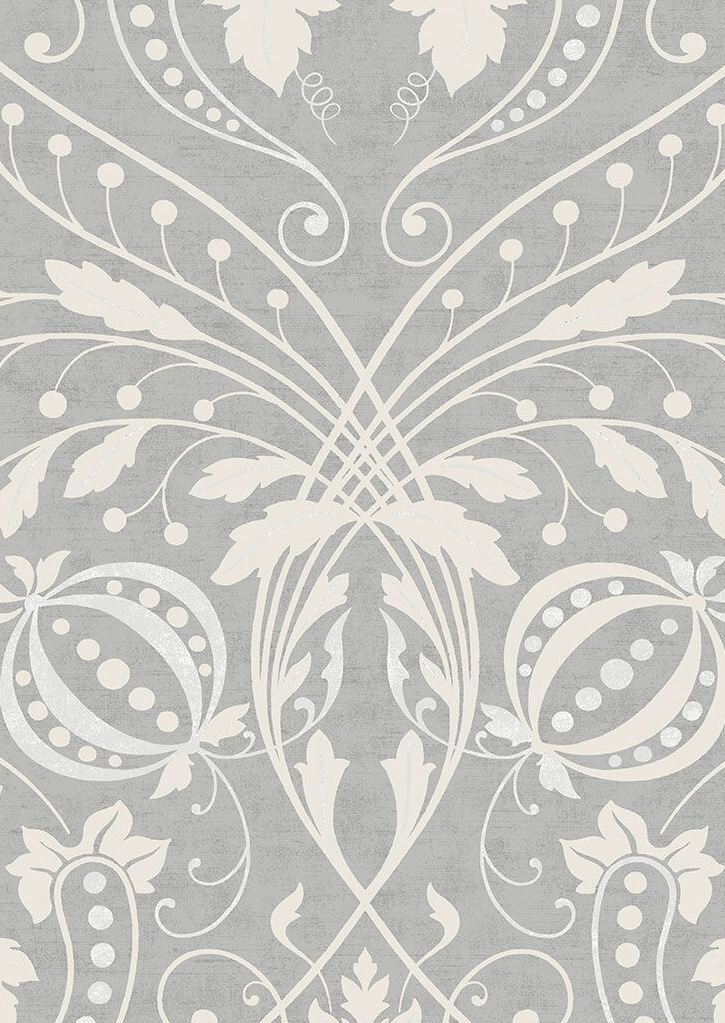 Wallpaper Chateau - Silver