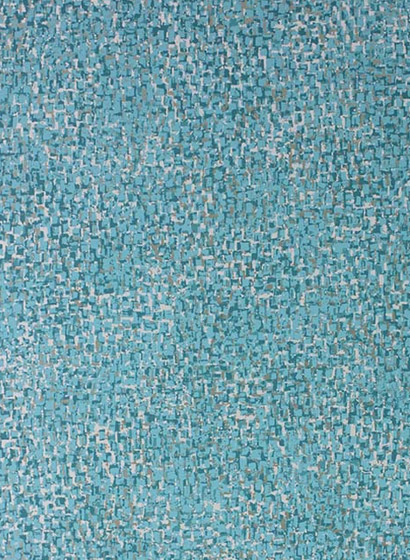 Tapete Tesserae - Aqua/ Peacock/ Metallic Gilver